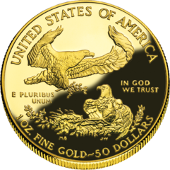 $50 gold coin